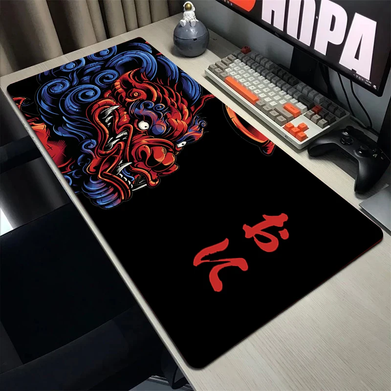 Anti-Slip impermeável grande mouse pad, Dragão chinês