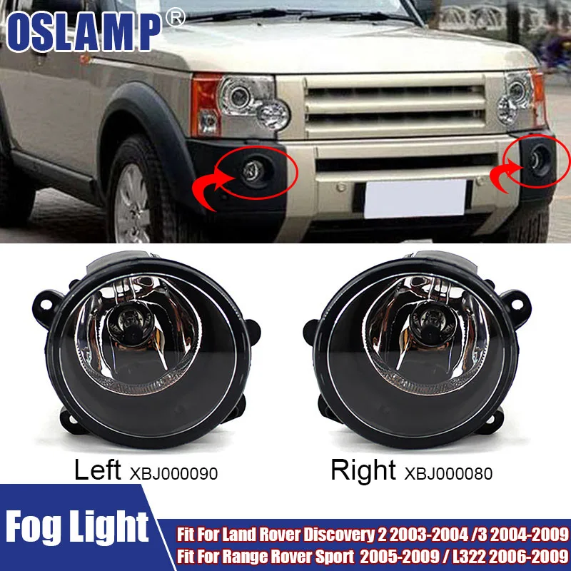 Lampada Di Segnalazione Fendinebbia Per Auto Adatta Per Land Rover Discovery 2/3 Per Range Rover Sport L322 Discovery 2003-2009 Xbj000080 Xbj000090