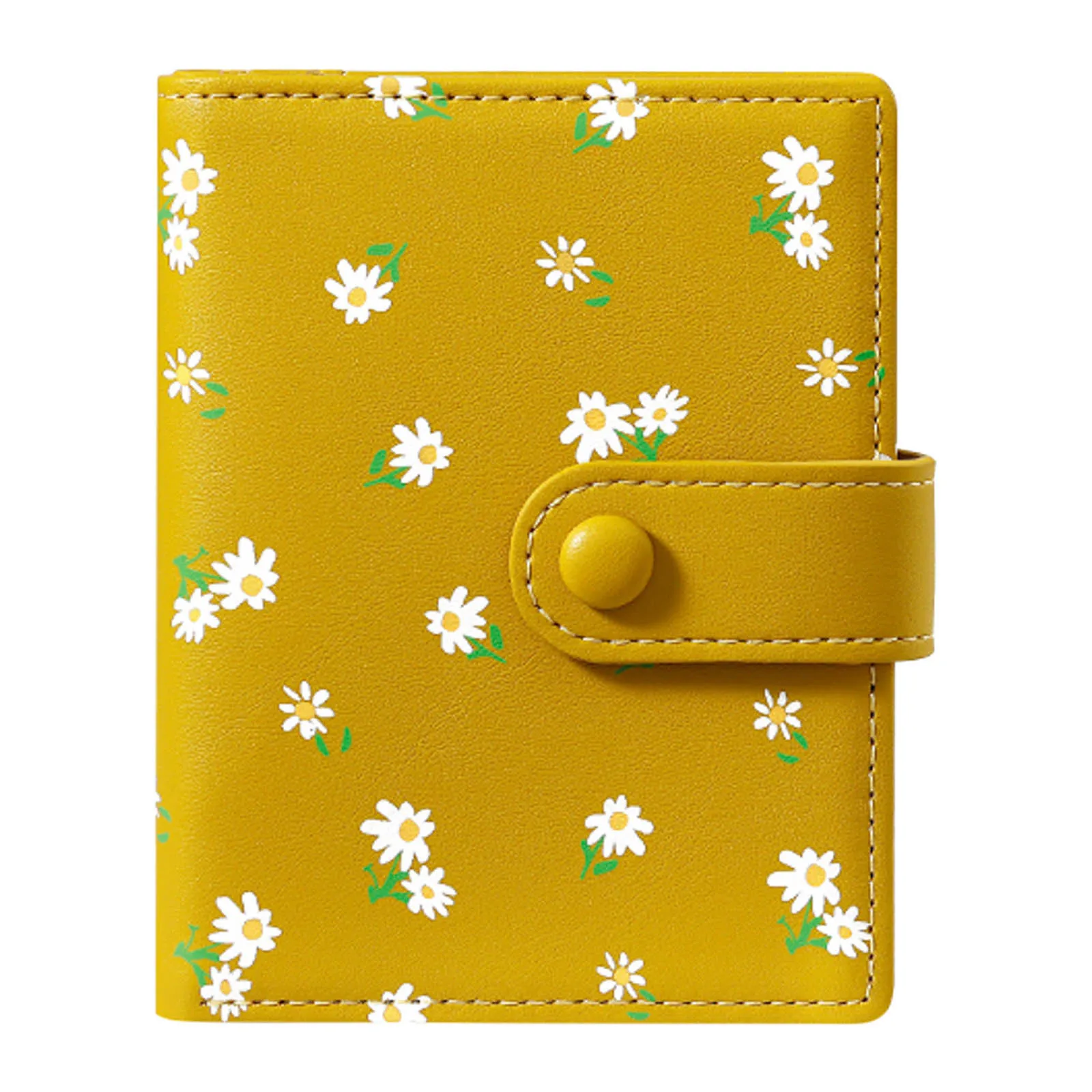 Bags For Women Trendy Women Wallet Fashionable Pattern Flower Fresh Buckle Strap Practical Wallet Small Wallets For Holder