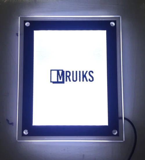 (9 Unit/Column) Mruiks A4 Single Sided Wall to Wall Suspended Estate Agents LED Displays,Led Window Property Displays