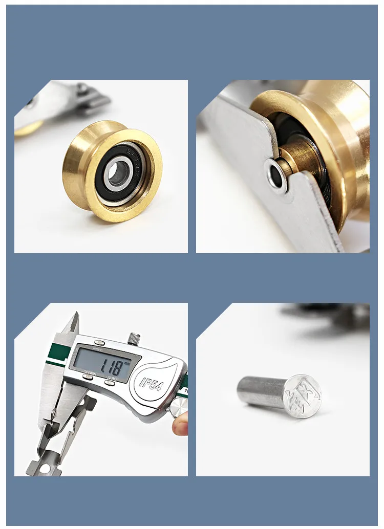 Track Polia, Sliding Door Slide Rollers, Hardware