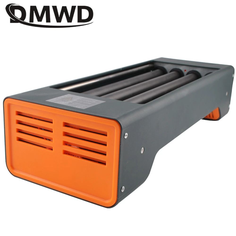 DMWD Electric Sausage Machine Hot Dog Roller Baking Grill Mini Oven Sandwich Roasted Egg Sandwich Breakfast Maker Barbecue Tool 4