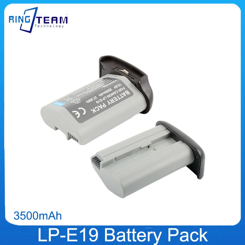 2 Pz/Lotto 3500Mah Batteria Sostitutiva Lpe19 Lp-E19 Per Fotocamera Digitale Canon Eos 1D X Mark Ii