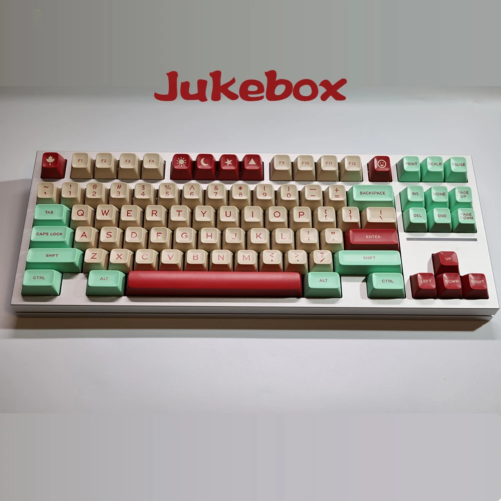 

Колпачки для клавиш Jukebox профиль SA Doubleshot ABS колпачок для клавиш 173 клавиш для переключателя Mx