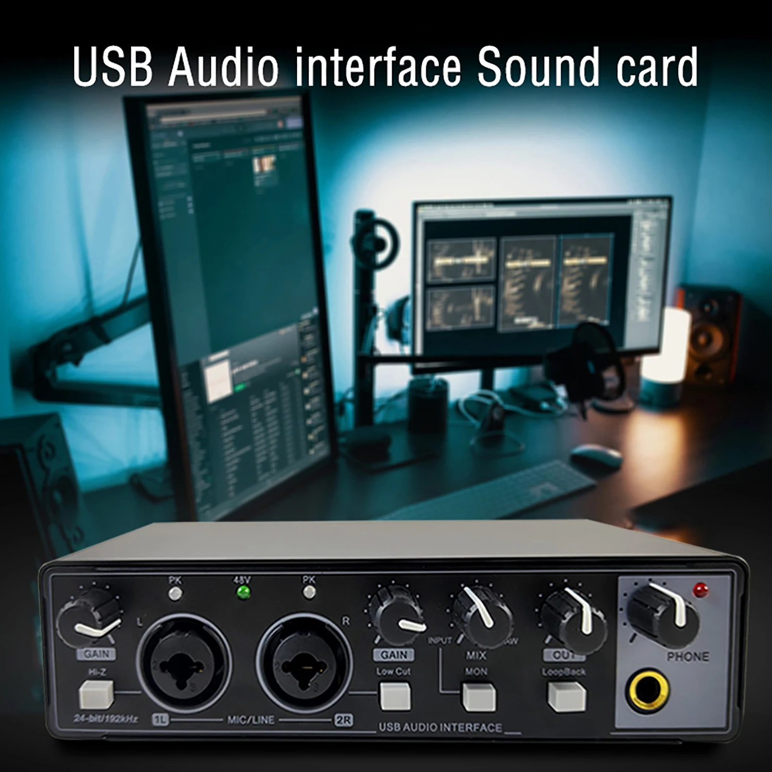 Studio Recording Audio Interfaces | Professional Sound Card