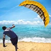 High Quality 2.5m Dual Line 4 Colors Parafoil Parachute Sports Beach Kite Easy to Fly  Factory Outlet 3
