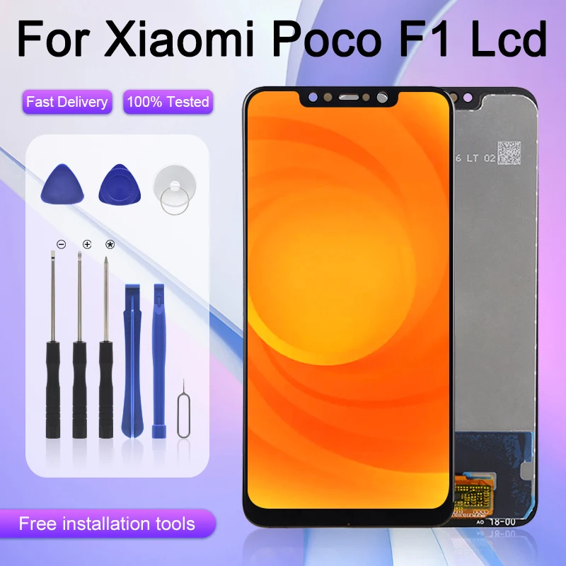 6.18 Inch For Xiaomi Poco F1 LCD Touch Screen Digitizer Pocophone F1