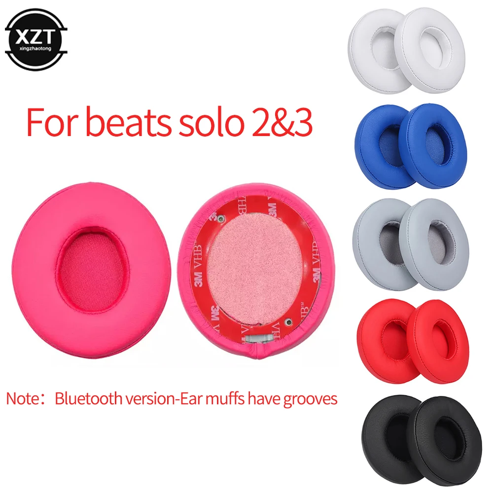 Cuscinetti Auricolari Di Ricambio Cuscino Per Solo 2 Auricolari Wireless Auricolari Per Beats Solo 3 Custodia Per Cuffie Wireless Pelle Proteica Ultra