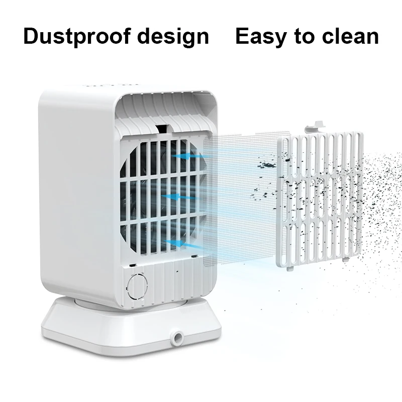 Xiaomi Youpin Heater Electric Heater Low Consumption Vertical Heating Fan Safety Overheating Protection Silent Small Hand Warmer 6