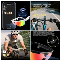 AI Sports Camera GlassSkiing 800W HD Anti-shake Camera Action Capture Goggles Men 3D Surroud Sound AI Chat Call Sport Sunglasses - Image 4