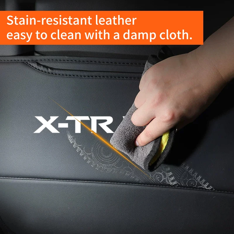 닛산 Xtrail X-Trail T32 T30 T31용 카시트 백 킥 프로텍터 패드, 뒷좌석 등받이 보호 패드, 어린이용 먼지 방지 및 내마모성 패드