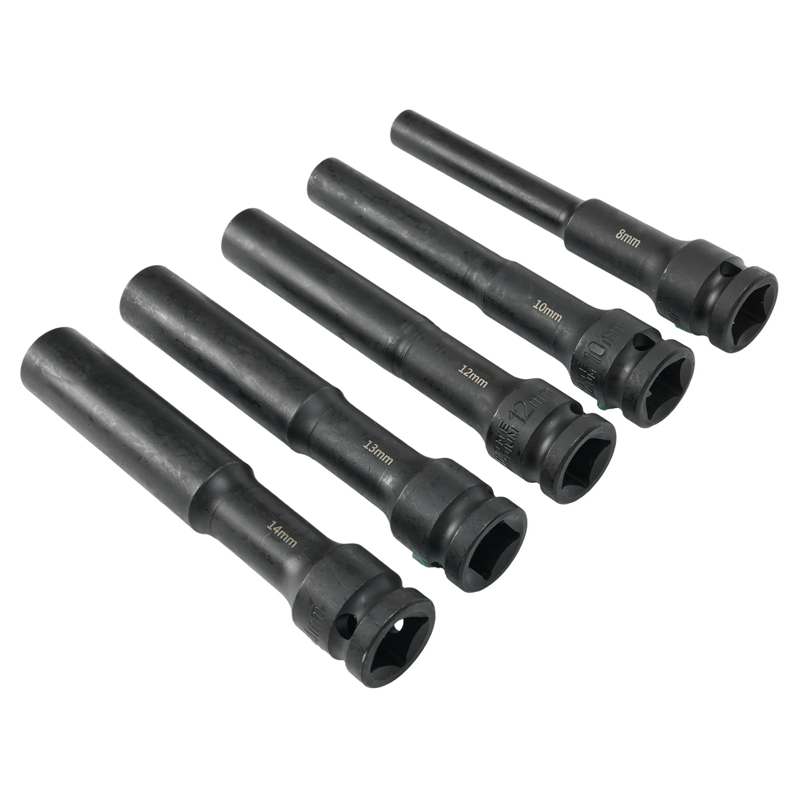 

5PC Chrome Vanadium Steel Impact Wrench Hex Socket Head Adapter Set Provides High Durability and Meets a Variety of Your Needs