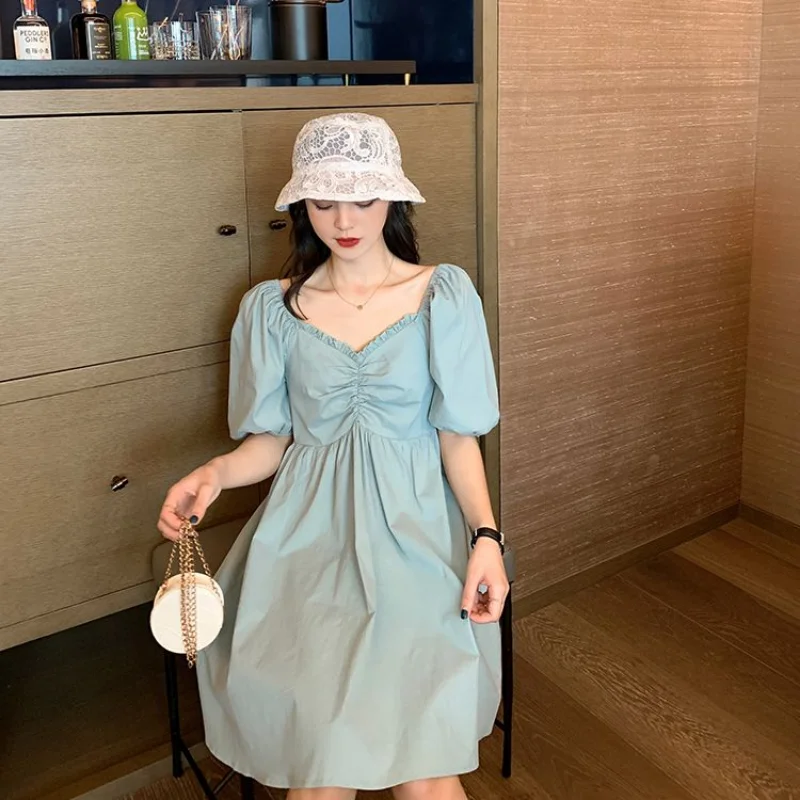

Dresses for Women 2023 Fairy Woman Dress Graduation Clothes Midi Kawaii Birthday Cute Sensual Sexy Vintage Harajuku Trendy Y2k X