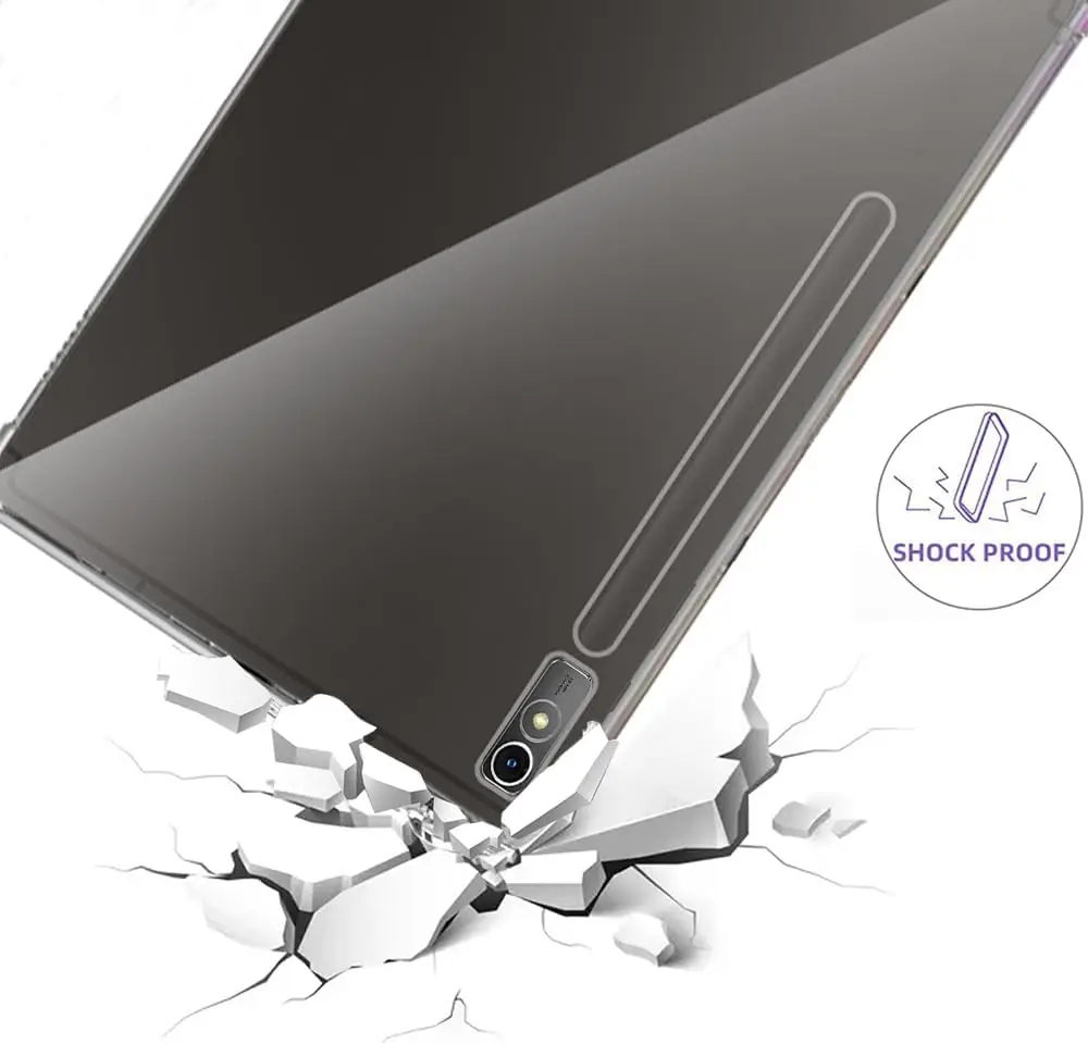 Clear Protective Case - Transparent TPU Shockproof Shell