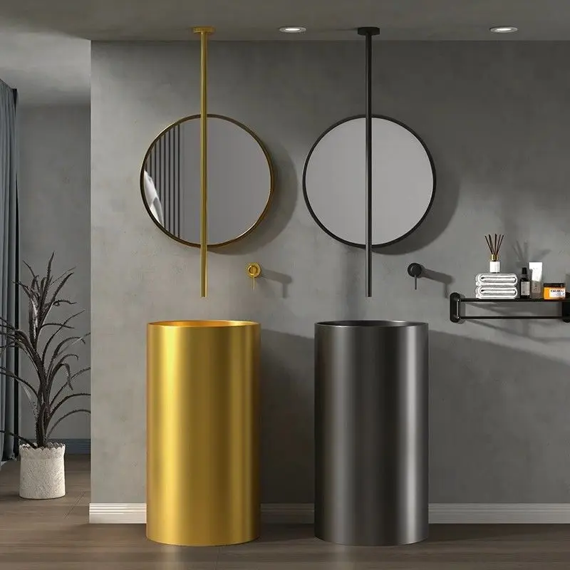 ก๊อกน้ําเพดานทองเหลืองผนังสไตล์ห้องน้ําผสมก๊อกน้ําร้อนและเย็นโครเมี่ยมทองเหลืองเพดานสไตล์ก๊อกน้ําประปา 1.6 เมตร 1