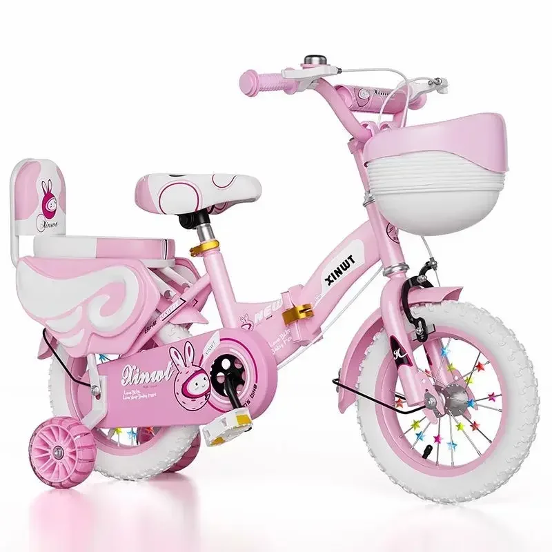 2-9 ans vélos pour enfants garçons filles vélo pliant Flash roue auxiliaire vélos réglables rose 1 2-9 ans vélos pour enfants garçons filles vélo pliant Flash roue auxiliaire vélos réglables rose 1