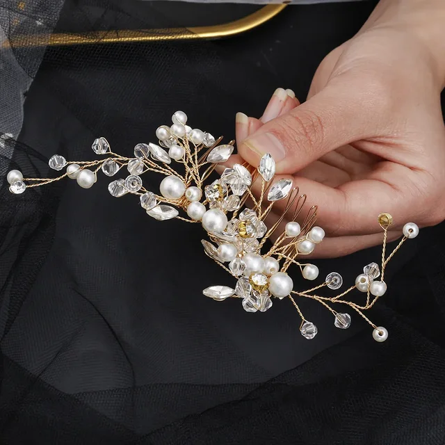 Handmade Pearl Tiara 6