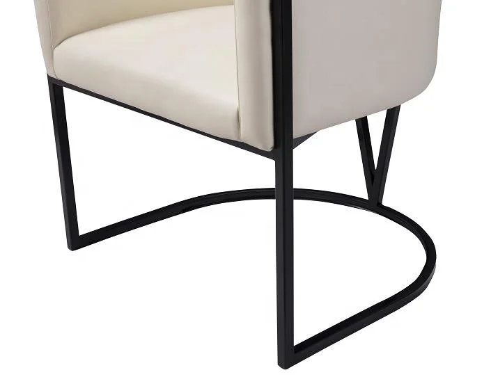 Chair metal frame backrest stool coffee chair for coffee shop