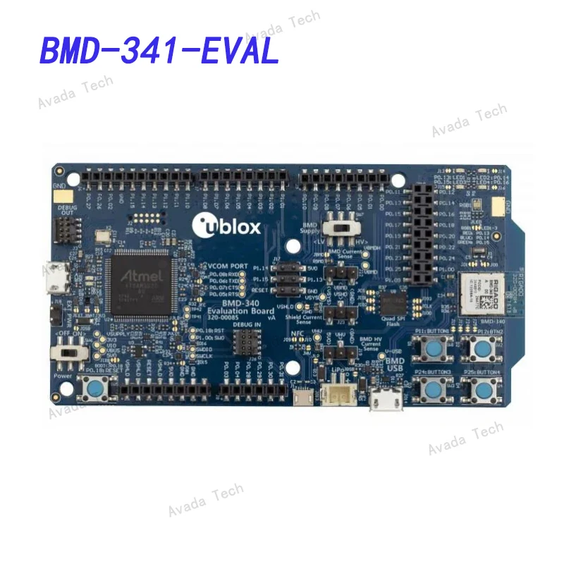 

Avada Tech BMD-341-EVAL стандартная доска для фотографий NRF52840