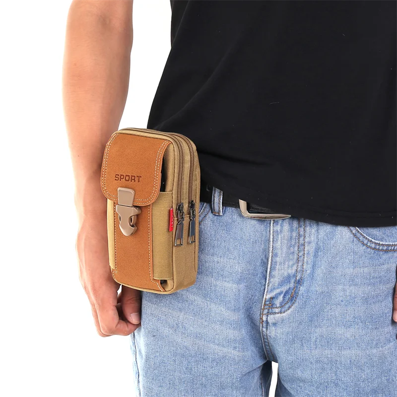 Tactical Armbag Belt Pouch & Mobile Phone Case with Card Holder