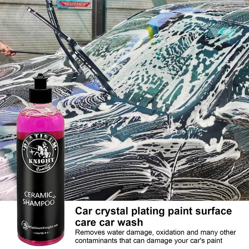 Car Shampoo Auto Detailer Spray For Car Gloss & Shine Ceramic Coating For Cars Paint Coating Shampoo Ceramic Spray