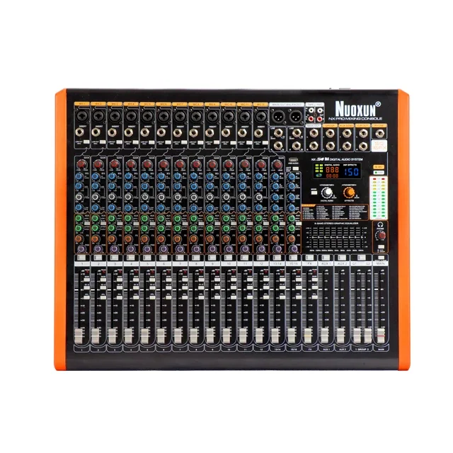 

Professional audio sound equipment dj stage controller 16 channel Professional audio mixer