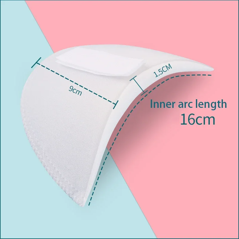 5 Pairs unisex sponge shoulder pads men formal wear supplies women clothing dress accessories removable enhancer