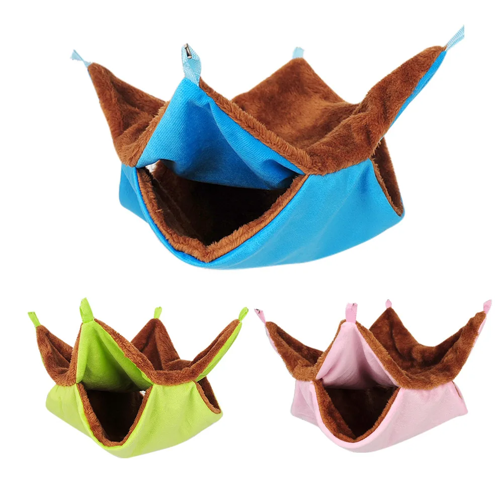 Title 6, Hammock For Rats Double Thick Plush Warm Bed Fo...