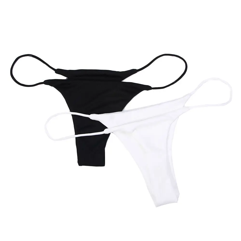 

Women Sexy Bikini S-XL Cotton Low Rise Underwear G Strings Panties Thongs