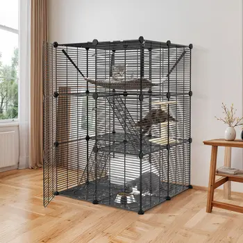 3-Tier Metal Cat Playpen Cage 1
