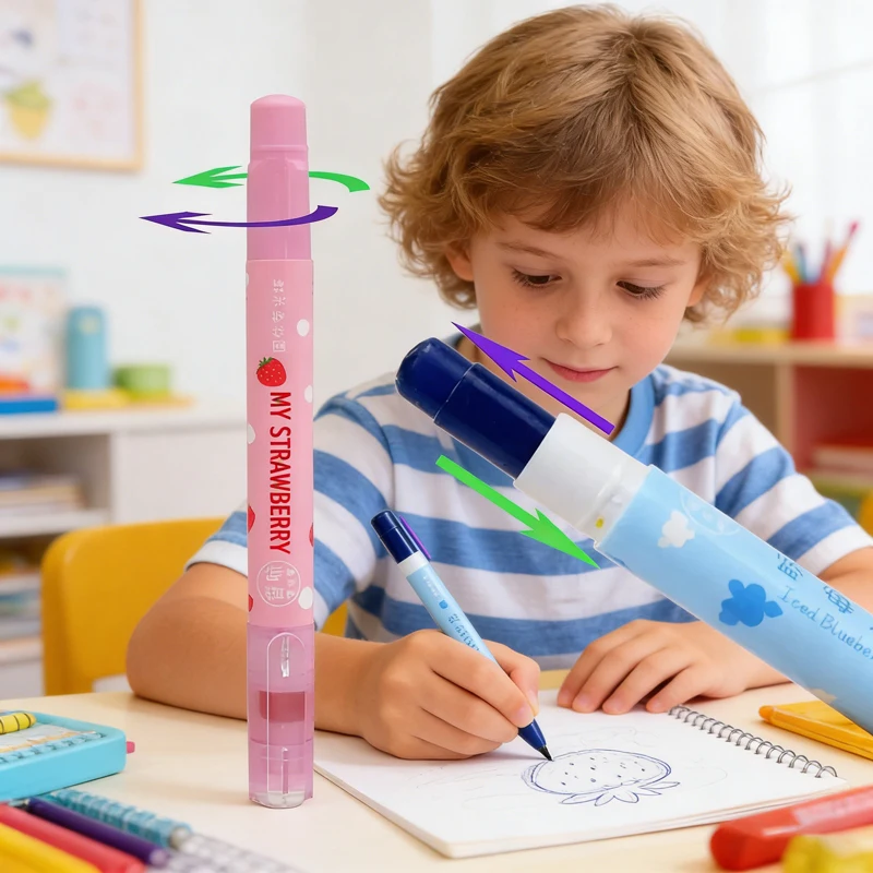 6 Colors/set Pastel Gel Highlighters Fragrance Bible Highlighters No Bleed Bible Art Markers Journaling School Supplies - 5