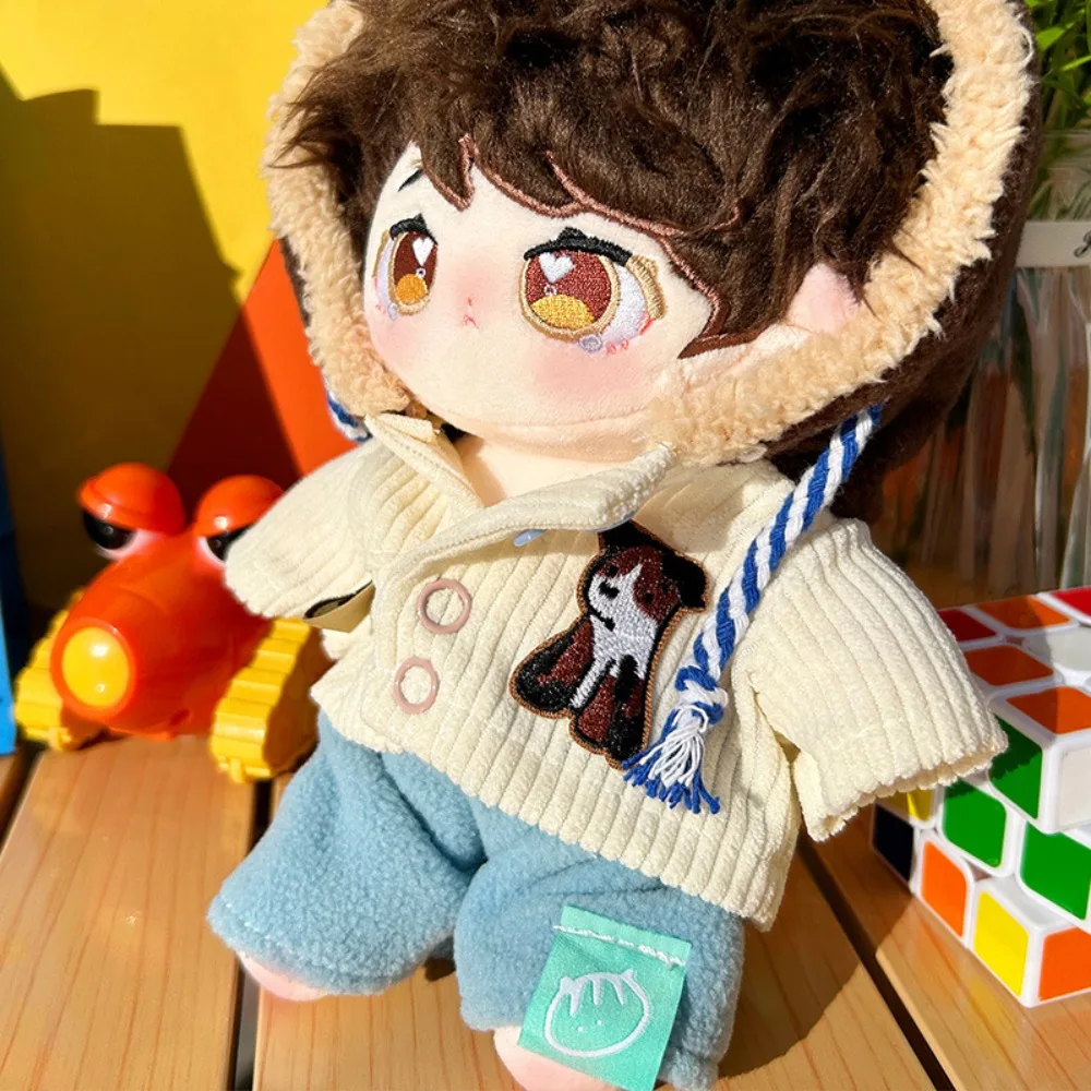 Cross-Dressing Coat 20cm Cotton Clothes Scarf Outfit Cotton 's Clothes Mini Fashion Clothes Children's Gift