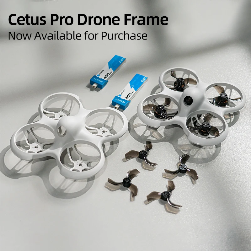 1PCS/2PCS BETAFPV Cetus Pro Brushless Whoop Frame Replacement Drone Frame PA12 Material Cetus Pro quadcopter FPV KIT Origina drone spare parts