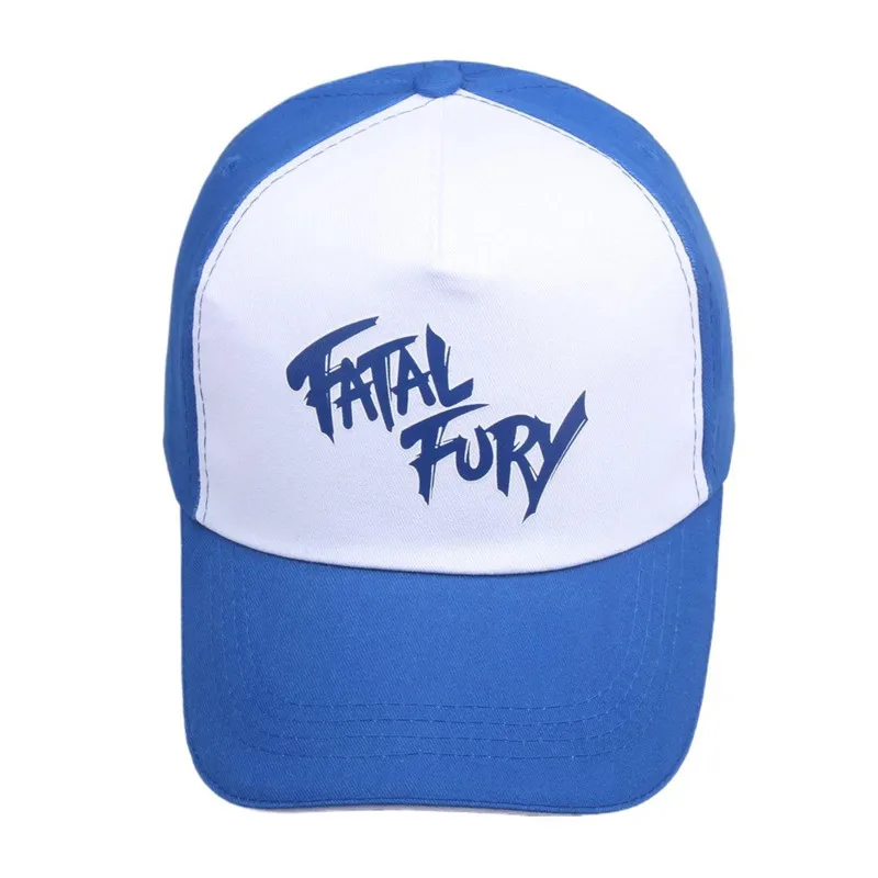 Anime Street Game KOF Fatal Fury Terry Bogard Coser King of Fighters Baseball Cap Cosplay Verstellbare Mütze Sport Geschenk Boxer – Detail 2