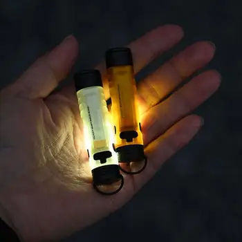 Pocket Mini Flashlight Camping Key ClipCap Ambient Led Light Outdoor Emergency Hat Clip Light Tent Ambient Lighting For Outdoor 2