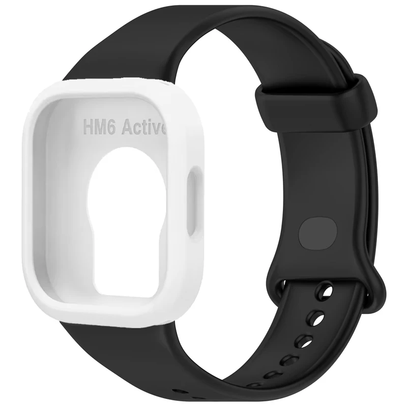 Colorful Silicone Strap and Soft TPU Case with Screen Protector