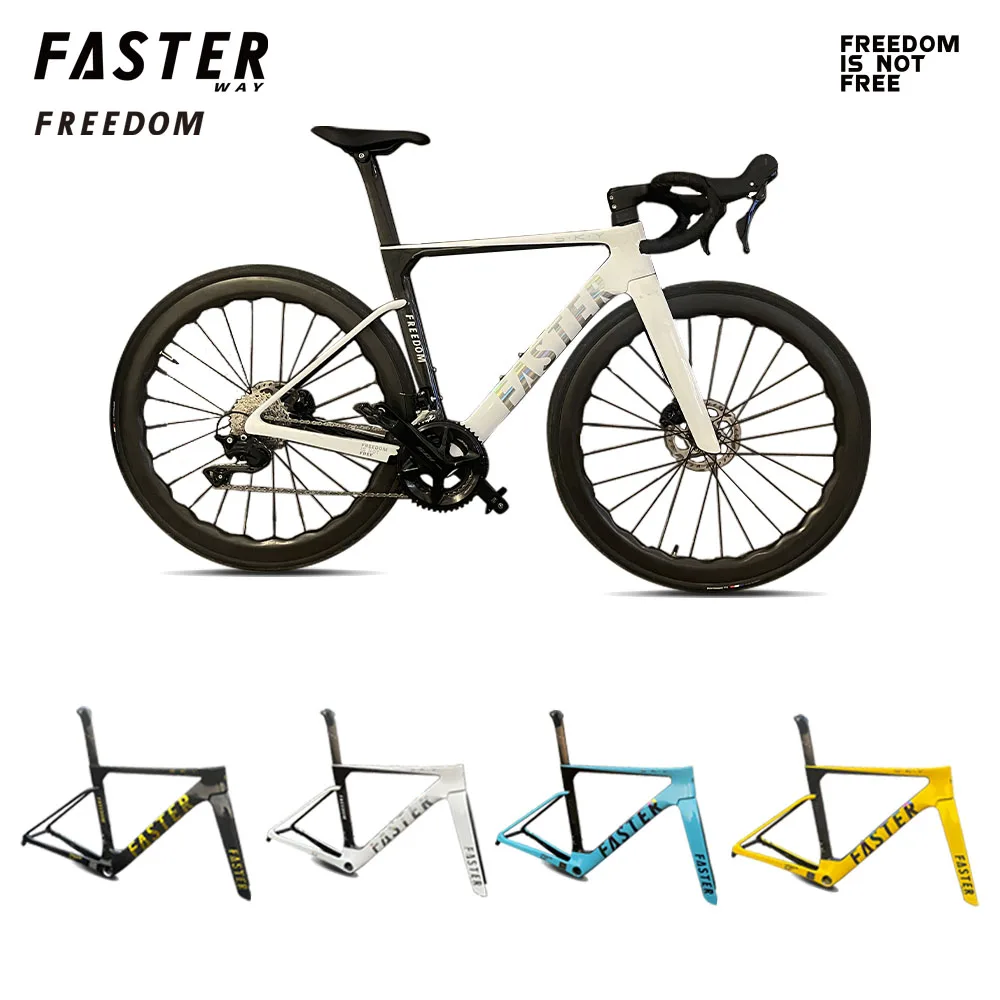 New Model T47 FASTERWAY Freedom Frameset Carbon Bike Road