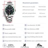 PAGANI DESIGN Sapphire Green Glass Luxury Automatic Watch Men Mechanical Wristwatch Men NH35A 2022 New Stainless steel Clock Man 3