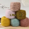 50g Luxurious Shiny Yarn, Soft Durable Fiber with Sparkle, Hand-Woven Craft Thread for Sweaters, Socks, Scarves, Hats, Bags 1
