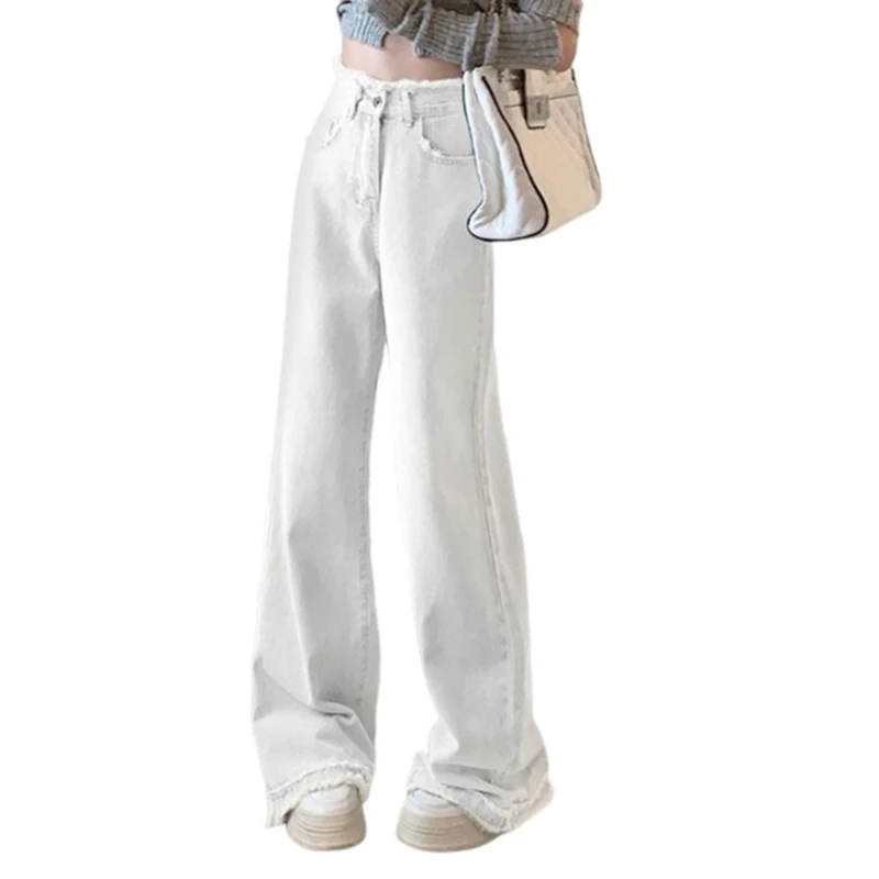 Рисунок 2 - Женские прямые джинсы с высокой