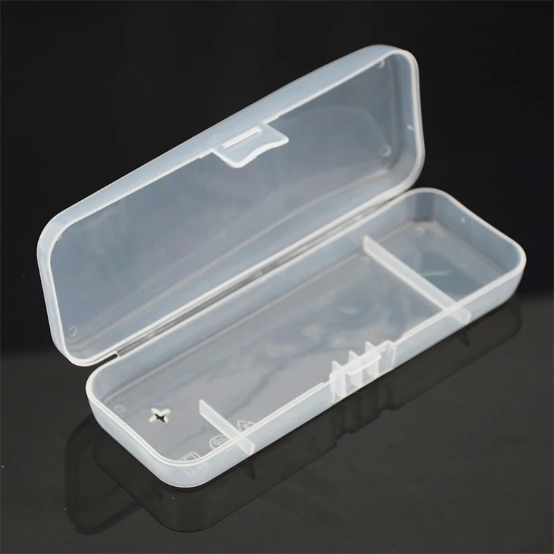 Case Shaving Machine Container Portable Travel Men's Razor Holder Shaver Box Transparent Plastic Razor Blades Storage Box