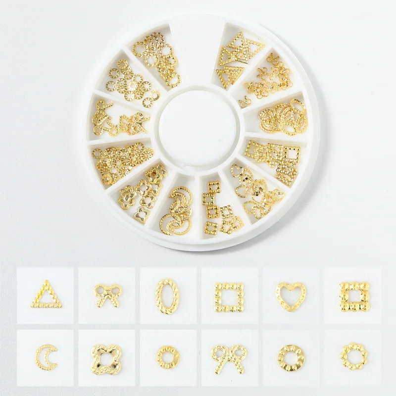 Resin Rivet Nail Charms 6