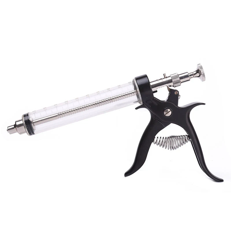 1-Pc-Veterinary-Animal-Continuous-Injection-Syringe-Revolver-50ml ...