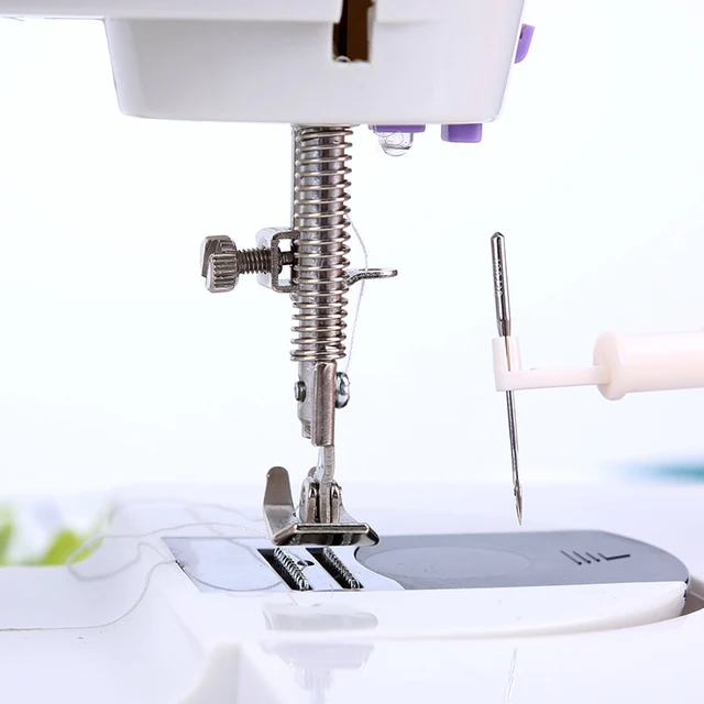 1/2pcs Automatic Sewing Threader Stitch Insertion Tool Quick Threader Needle Changer Hold Needles Firmly Sewing Supplies 6