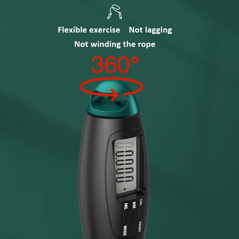 Intelligent Cordless Jump Rope Negative Weight Ball Steel Wire Counting Jump Rope Adult Models Rope Training Sports Equipment 6