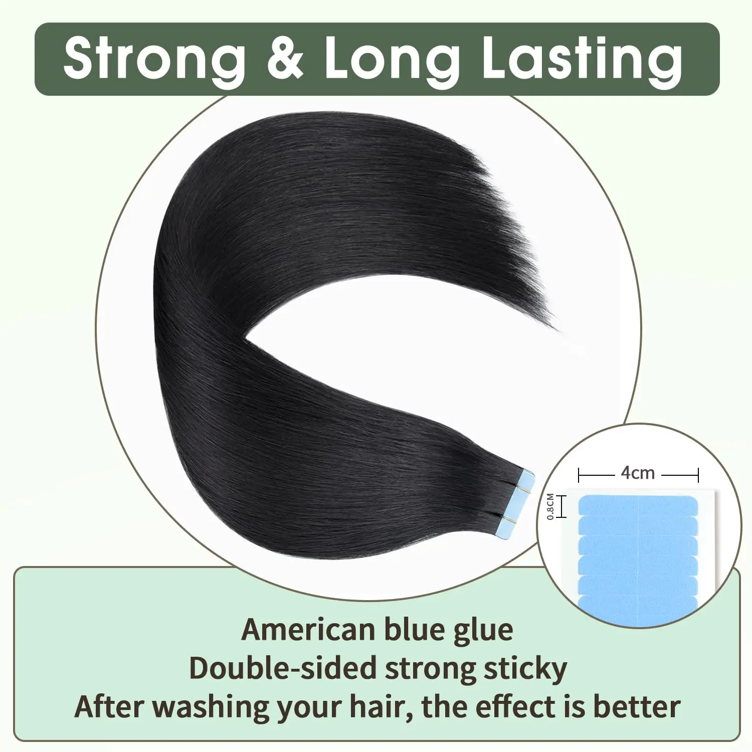 Cholocate 4 테이프 헤어 익스텐션 100% 레미 인모 613 허니 블론드 스트레이트 심리스 PU 스킨 씨실 테이프, 살롱용