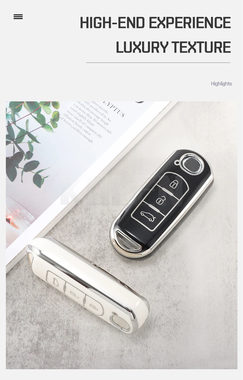 TPU Car Remote Key Case Cover Holder Shell per Mazda 2 3 5 6 Demio CX-3 CX-4 CX-5 CX-7 CX-9 MX-5 Atenza Axela custodia protettiva - Sb6dba4289ab34491887097a7f8438f9ai