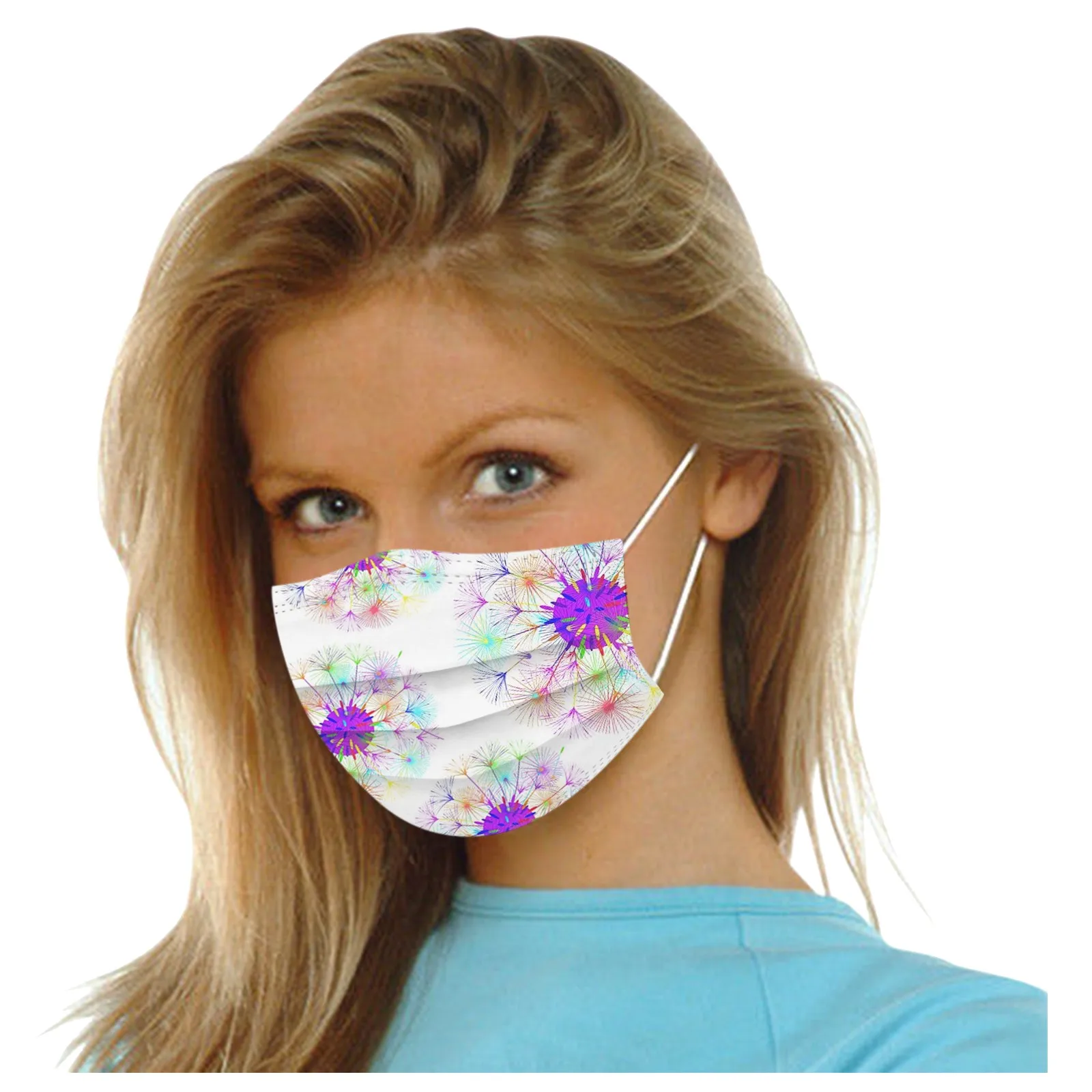 Adult Disposable Anti-Pollution Protective Fabric Dirt 3 layer Mask 10 Pack mouth cover 마스크 cubreboca маска mascarilla faciales