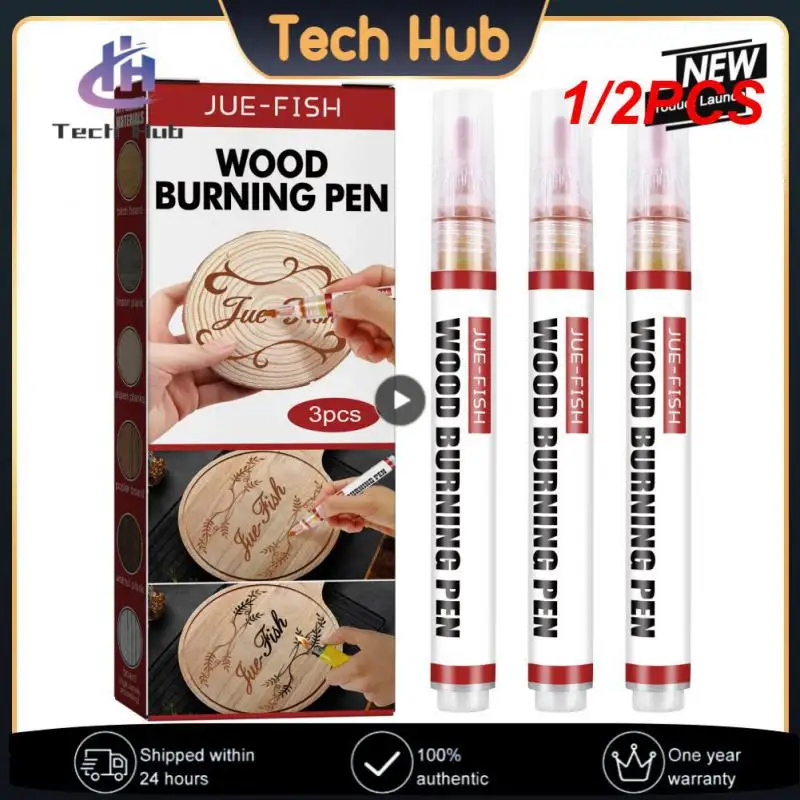 Haile Wood Burning Caramel Pen,Replace Wood Burning Tool,Scorch Pen Marker,for  DIY Wood Painting Art Pyrography and Craft Suppli - AliExpress