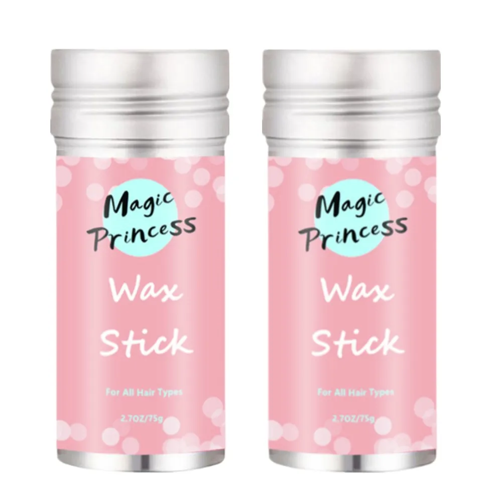 Private Label 75g Hair Sleek Wax Stick Edge Control Thin Baby Hair Perfect Line Styling Smooth Frizziy Hairs Wax
